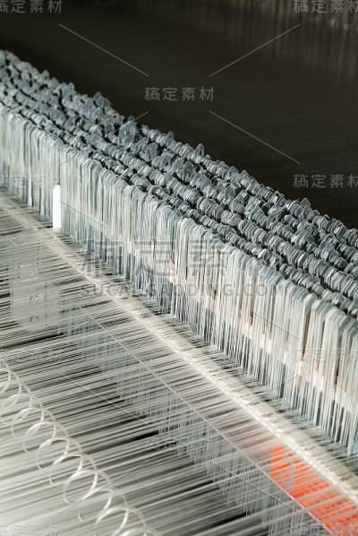 详细的纺织机器