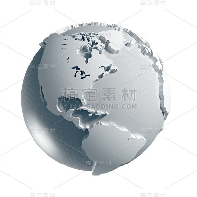 世界地球仪。