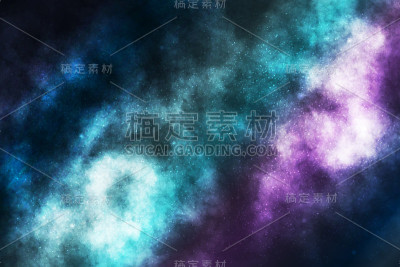 向量现实宇宙星系背景。空间、星云和宇宙的概念。