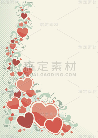 抽象的情人节背景