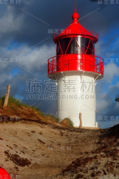 南部的格伦·希登西灯塔，波罗的海最小的灯塔，