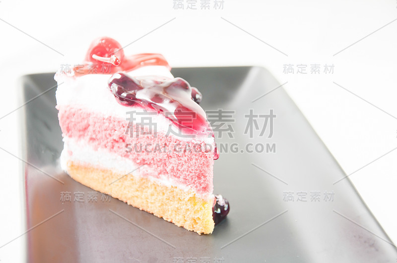蛋糕和草莓