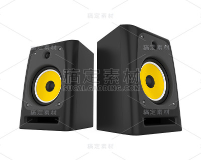 音频扬声器孤立