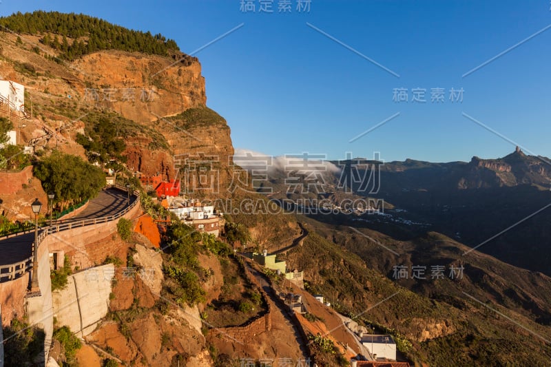 从阿尔泰纳拉看到的大加那利全景