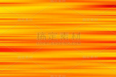 抽象模糊背景与黄色和橙色水平条纹
