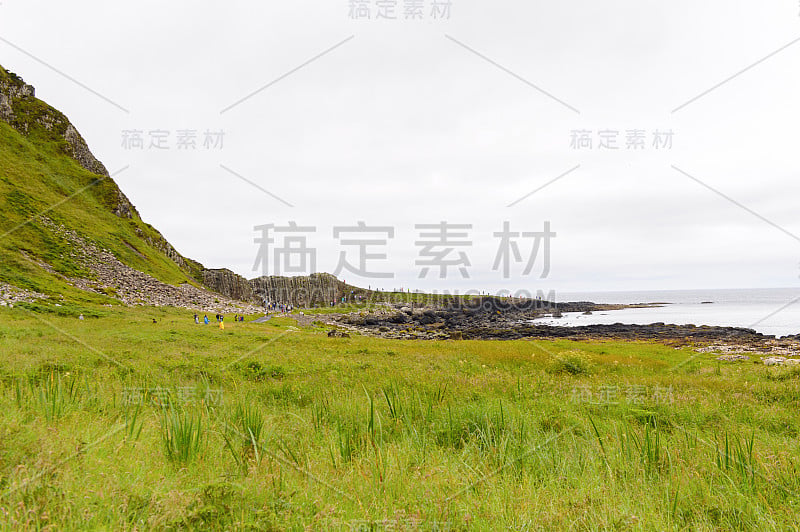 巨人堤道和堤道海岸，古代火山喷发的结果，联合国教科文组织世界遗产