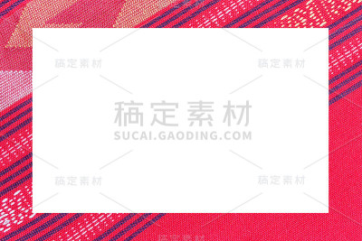 泰国丝织品框架图案