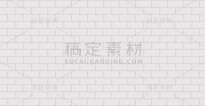 灰砖墙矢量平孤立