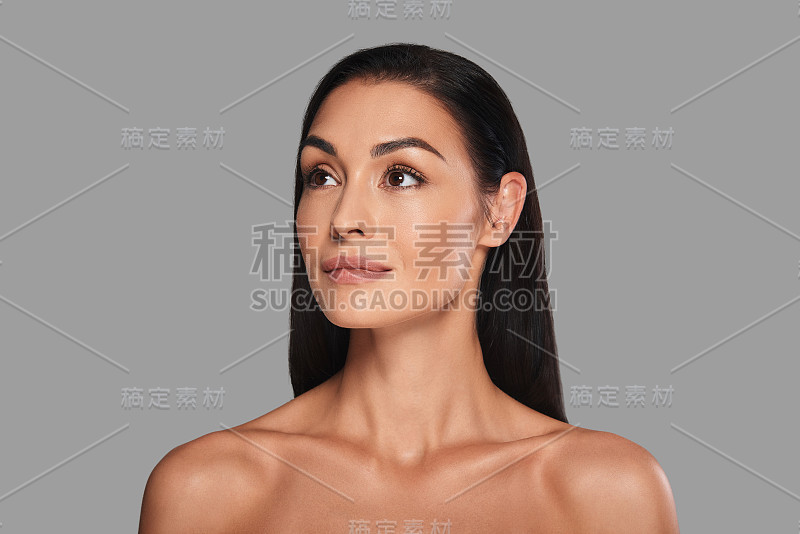 完美的皮肤。