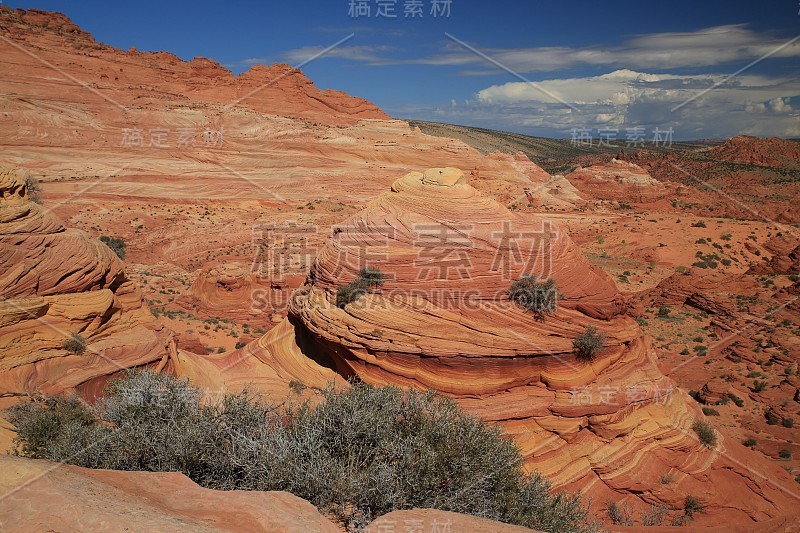 北郊山口的岩层，是维米尔克利夫国家纪念碑的一部分。这一区域又被称为波。