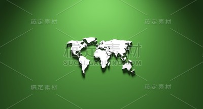 3D渲染平面球的背景