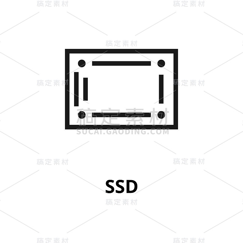 SSD行图标