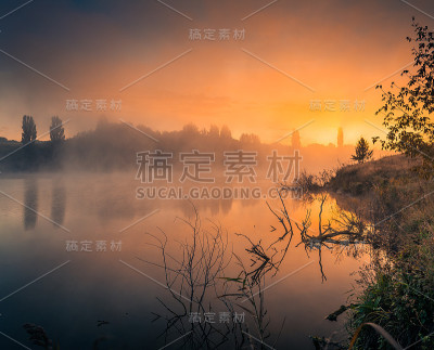 日出河