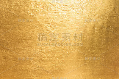 金色混凝土墙的背景纹理。