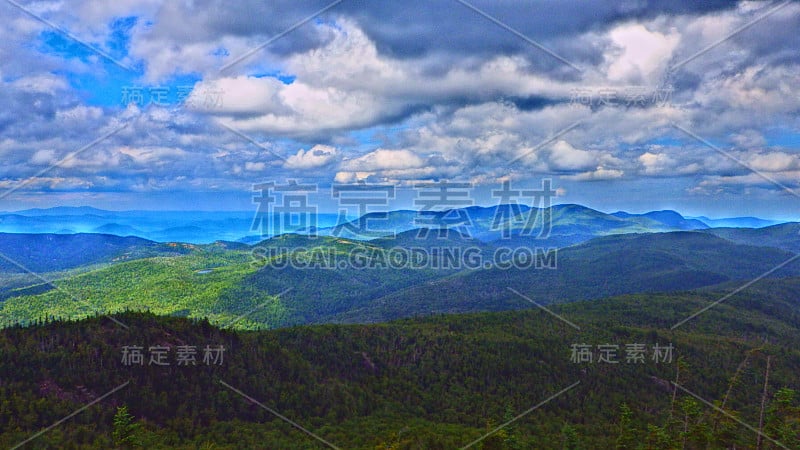 阿迪朗达克飓风山景2 HDR