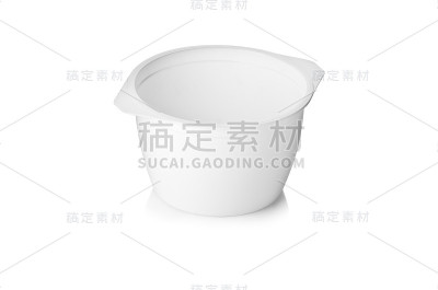 白色的塑料容器