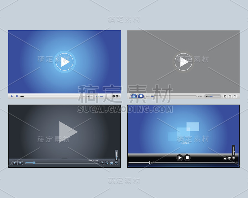 视频播放器，为网页和移动应用设计的媒体播放器。
