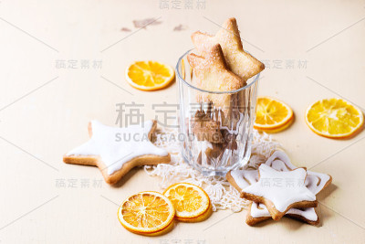 玻璃圣诞饼干