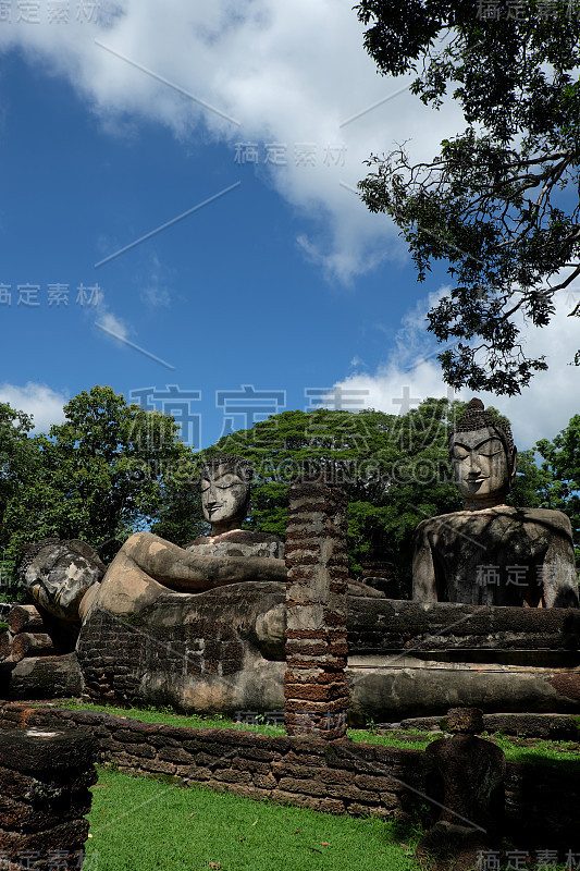 锦丰寺历史公园和佛像