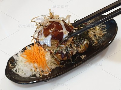 日本街头小吃章鱼烧