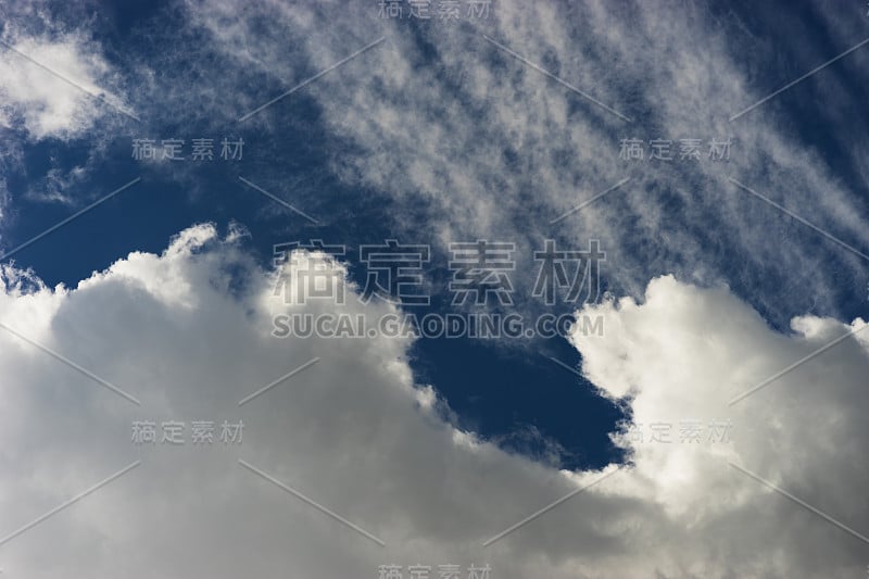 高空云景背景