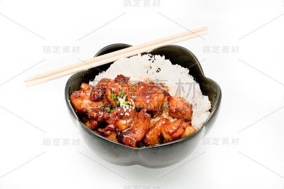 红烧的鸡饭