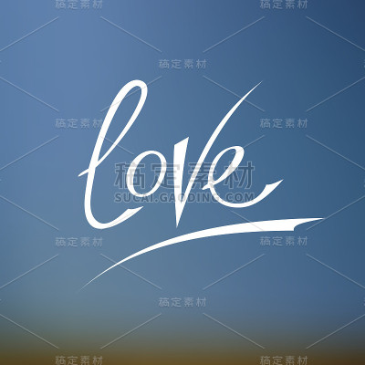 爱情卡片手写题字。