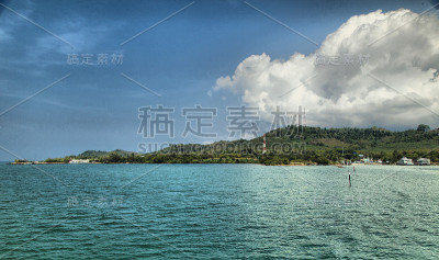 美丽的海上风景