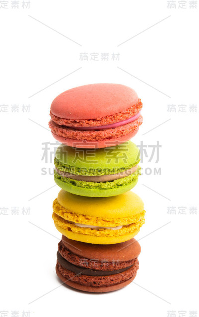 蛋白杏仁饼干孤立