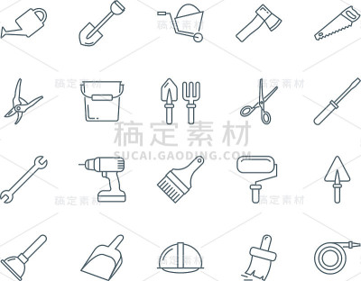 工具矢量图标
