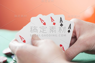 四个ace扑克