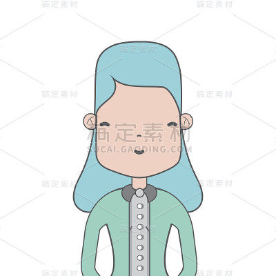 穿着休闲装的女人
