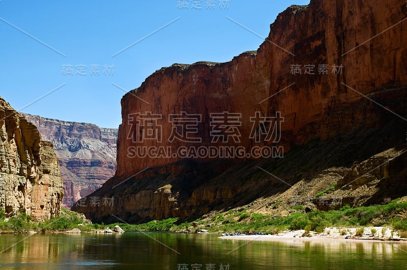 大峡谷科罗拉多河宁静