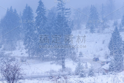 冬天的风景