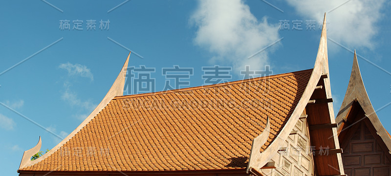 传统的泰国房子。