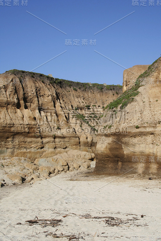 海滩峡谷