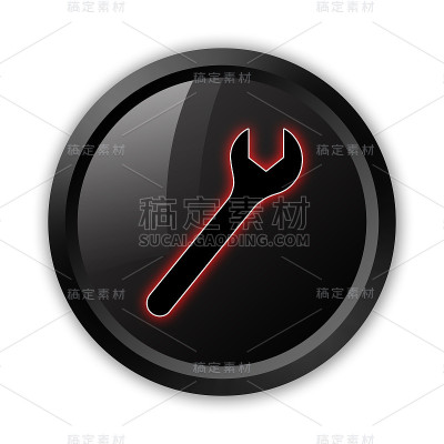 图标，按钮，象形文字技工