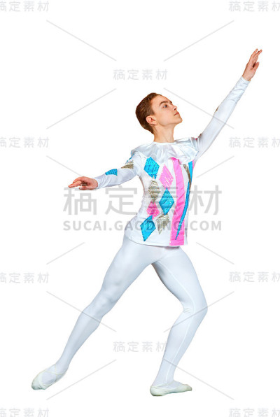 年轻男芭蕾舞演员