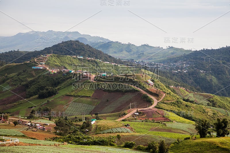 泰国，碧差汶，普陀博克山。