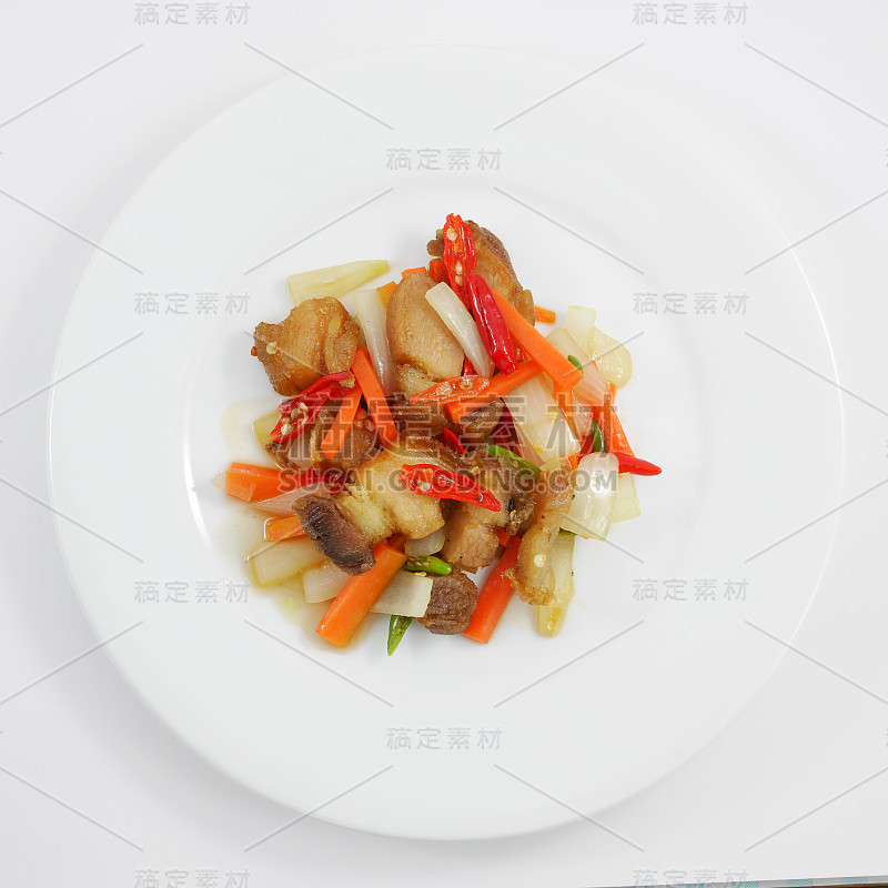 泰式炒脆猪肉