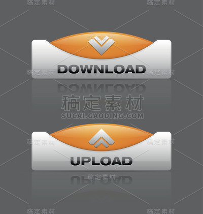 下载和上传按钮