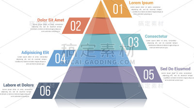 金字塔Infographics