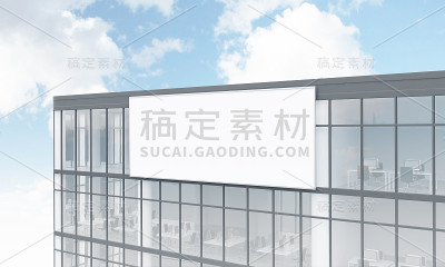 正面的广告