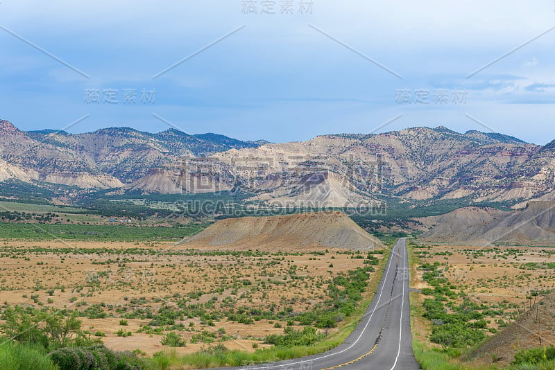 道格拉斯隘路风景，科罗拉多公路139号