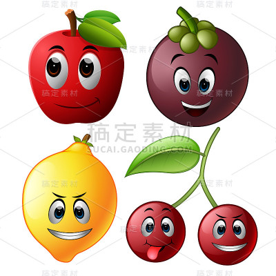 鲜果带脸