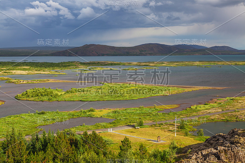 Thingvellir国家公园-冰岛著名的地区