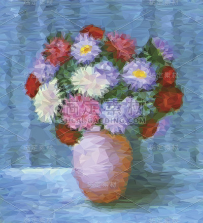 花紫菀，低聚