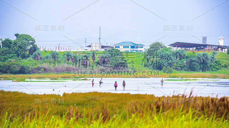 拉布雷亚、特立尼达和多巴哥的沥青湖是世界上最大的天然沥青沉积地。