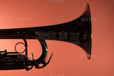 铜管喇叭铃铛细节特写