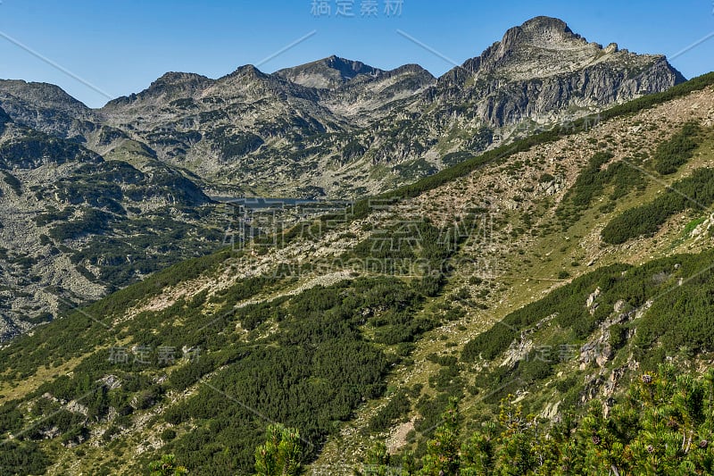 波波沃湖全景，皮林山，保加利亚